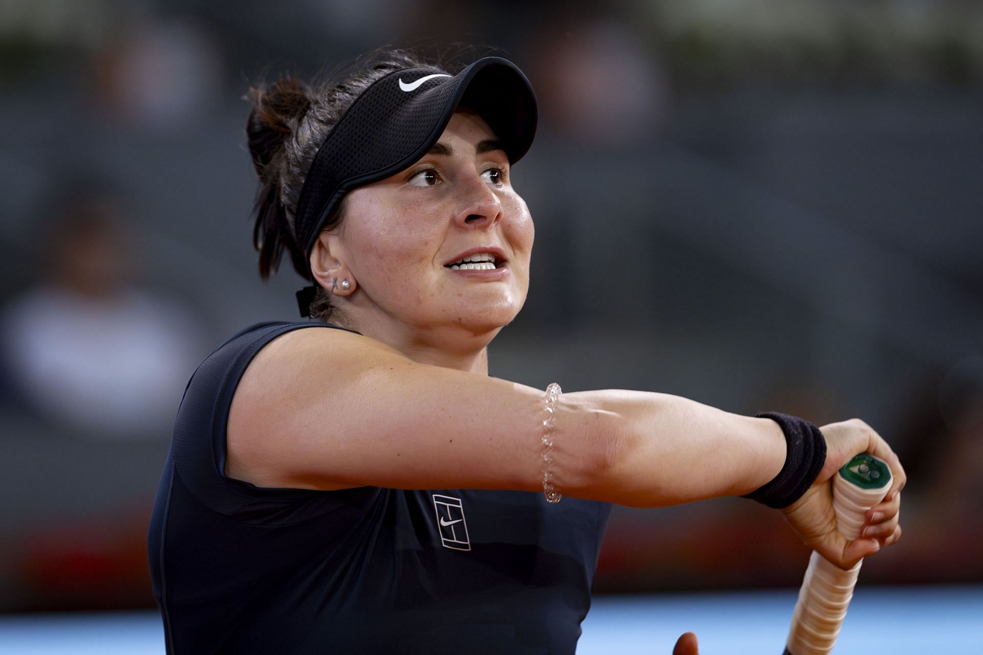 Andreescu at the Madrid Open - Source: Getty